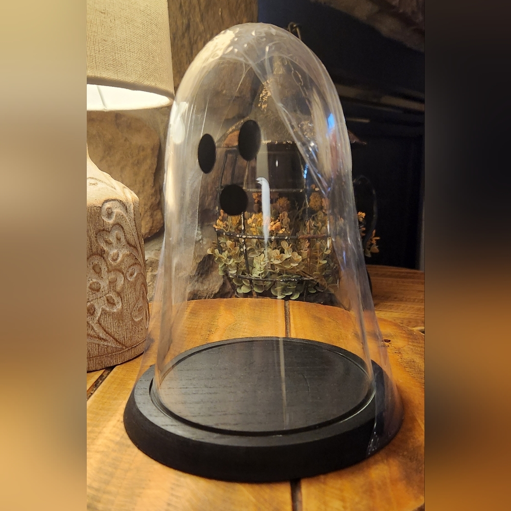 NWT Glass Ghost Container